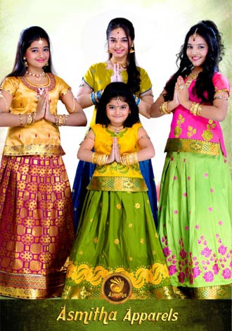 pattu pavadai dress